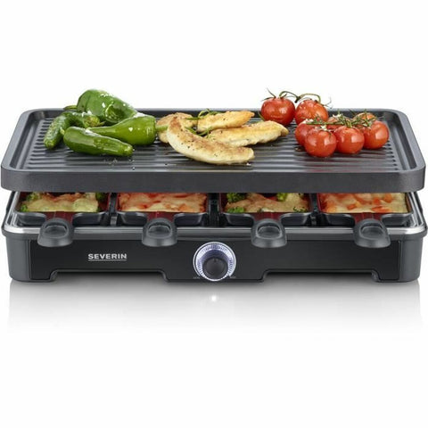 Raclette Severin RG9670: Piasta e Griglia Multifunzionale