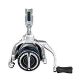 Bobina Shimano ST4000FM per la pesca, con design robusto e manovella ergonomica