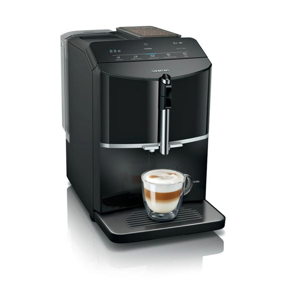 Macchina caffè con macinacaffè integrato Siemens AG con design elegante e comandi intuitivi