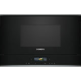 Microonde Siemens nero 900W con display moderno e design elegante per la cucina