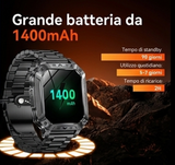 Smartwatch 2026 con batteria ultra grande da 1400 mAh