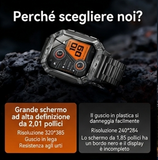 Smartwatch 2026 con batteria ultra grande da 1400 mAh