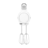 Sbattitore impastatrice Smeg 250W di colore bianco con fruste in acciaio inox per cucina