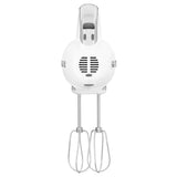 Sbattitore impastatrice Smeg 250W bianco con fruste per preparazioni culinarie