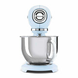 Sbattitore impastatrice Smeg Blu Pastello con ciotola in acciaio inox e design vintage