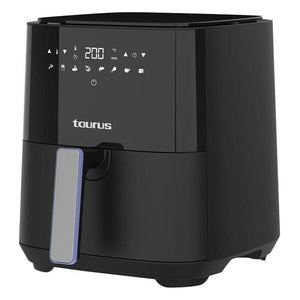 Friggitrice ad aria nera per cucina sana Taurus con pannello digitale e controllo della temperatura