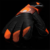Guanti da portiere Uhlsport Soft Resist adulti con dettagli arancioni e supporto per la tua performance in porta