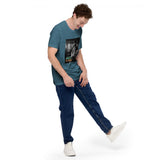T-shirt chitarra classica musica con stampa jazz, ideale per gli appassionati di musica