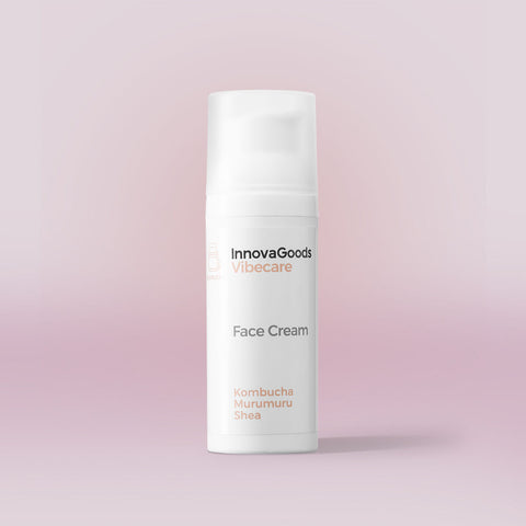 Crema Viso Idratante Kombucha Vibecare InnovaGoods 50 ml