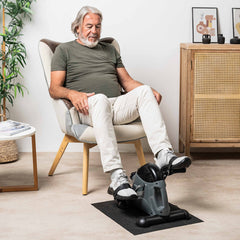 Pedaliera statica per braccia e gambe con tappetino Velora 2100 InnovaGoods