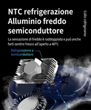 Ventilatore da collo portatile ricaricabile da 5200 mAh con 3 velocità, silenzioso, display digitale a LED,