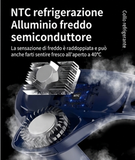 Ventilatore da collo portatile ricaricabile da 5200 mAh con 3 velocità, silenzioso, display digitale a LED,