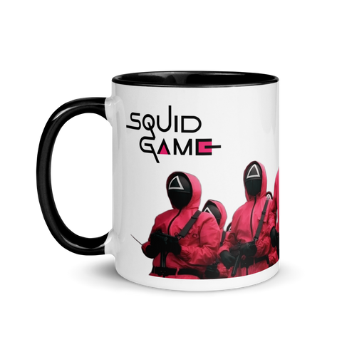 Tazza con interno colorato serie Squid Game