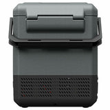 Mini frigo portatile Yolco ET8 grigio con maniglia per un facile trasporto e utilizzo all'aperto