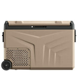 Mini frigo portatile Yolco con ruote e design compatto per utilizzo all'aperto