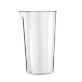 Bicchiere trasparente per frullatore a immersione Zelmer, ideale per frullare ingredienti in modo semplice