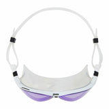 Occhialini da nuoto Zoggs con lenti violette e design ergonomico per comfort e visibilità in acqua
